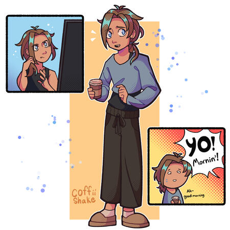 Dakota in the morning